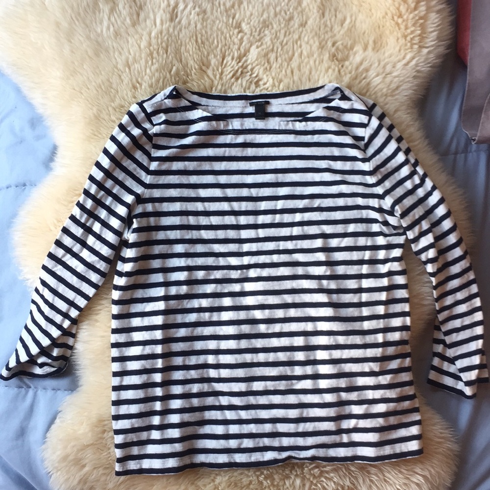 Long sleeve striped tee